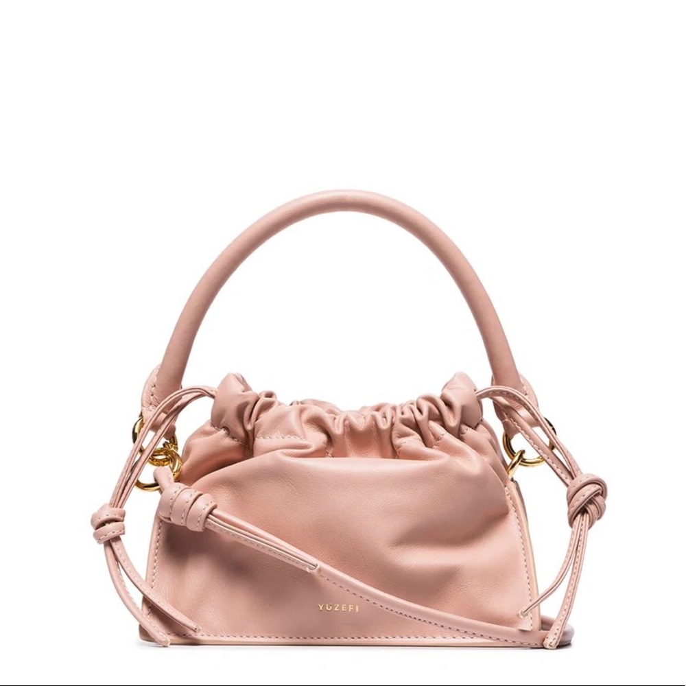 NWOT Yuzefi mini bom bag blush